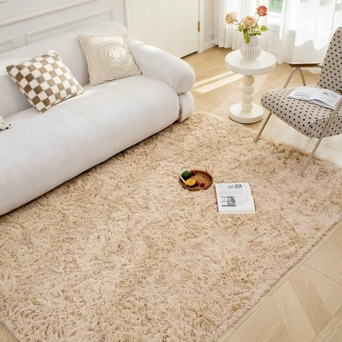 OMERAI non-slip matto beige eri kokoa (60 x 110 cm)