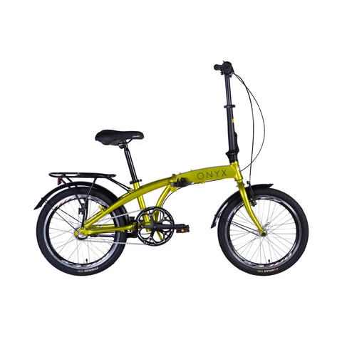 ONYX 20" 3-v taittopyörä sinapin väri (Sinapinkeltainen, 20")