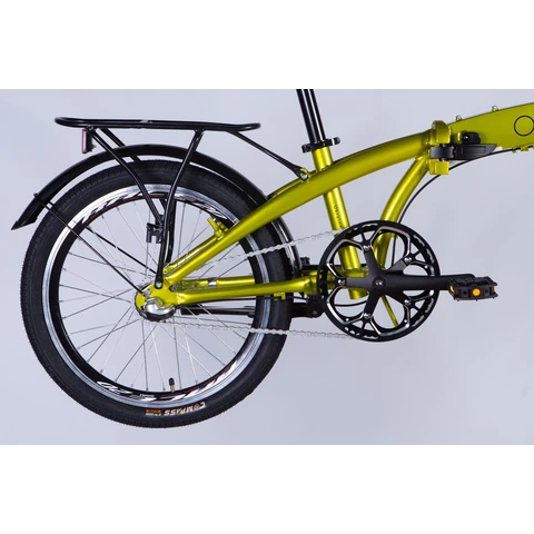 ONYX 20" 3-v taittopyörä sinapin väri (Sinapinkeltainen, 20")