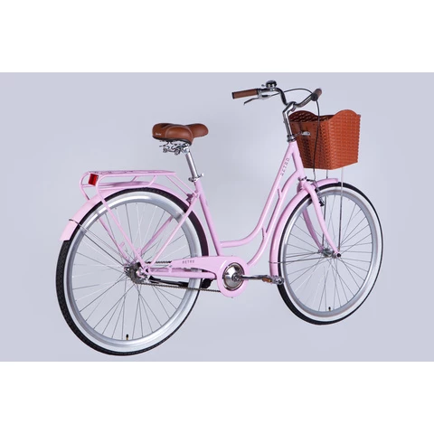 Dorozhnik RETRO kaupunkipyörä 28" 1-v pinkki (Pinkki, 28")