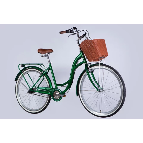 Dorozhnik AQUAMARINE citypyörä 28" 3-v virheä (vihreä, 28")