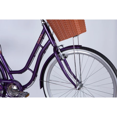 Dorozhnik CORAL kaupunkipyörä 28" 7-v violetti-sininen (Violetti, 28")