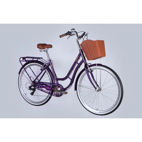 Dorozhnik CORAL kaupunkipyörä 28" 7-v violetti-sininen (Violetti, 28")