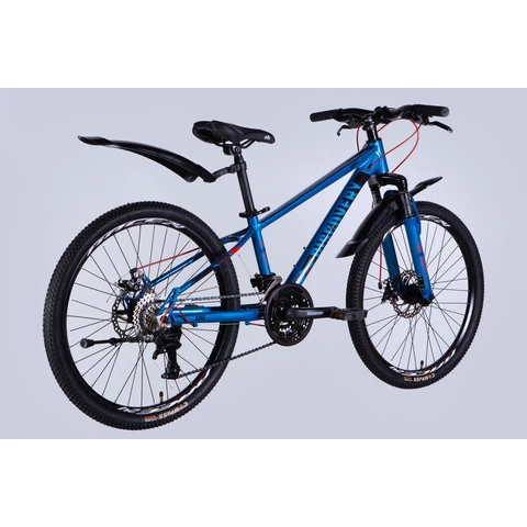 Discovery QUBE maastopyörä 24" 24-v sininen (Sininen, 24'')