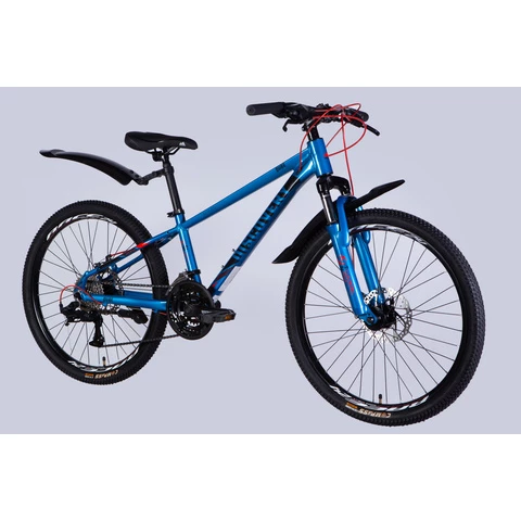 Discovery QUBE maastopyörä 24" 24-v sininen (Sininen, 24'')