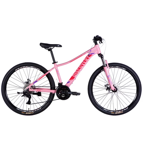 Discovery MYSTIQUE maastopyörä 26" 24-v pinkki (Pinkki, 26'')