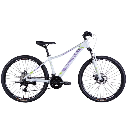 Discovery MYSTIQUE maastopyörä 26" 24-v (valkoinen - lila, 26'')