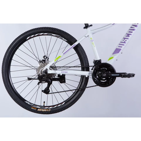 Discovery MYSTIQUE maastopyörä 26" 24-v (valkoinen - lila, 26'')