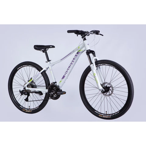 Discovery MYSTIQUE maastopyörä 26" 24-v (valkoinen - lila, 26'')