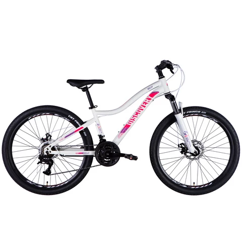 Discovery KELLY 26" 21-v maastopyörä valkoinen-pinkki (valkoinen-pinkki, 26'')