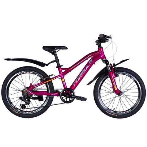 Lasten pyörä 20" Formula BLACKWOOD 2025 vadelmanpunainen