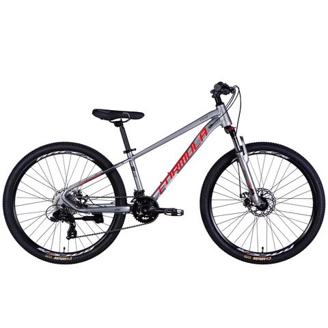 Formula THOR 26" 16-v maastopyörä harmaa-punainen (Harmaa-punainen, 26'')