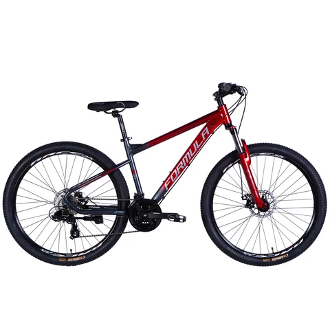 Formula F-1 maastopyörä 27.5" 24-v punainen-hopea (Punainen-hopea, 27.5")