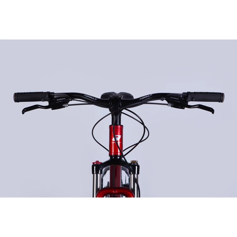 Formula F-1 maastopyörä 27.5" 24-v punainen-hopea (Punainen-hopea, 27.5")