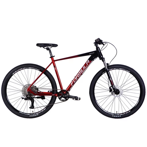 Formula ZEPHYR PRO 29" 12-v maastopyörä musta-punainen (Musta-punainen, 29")