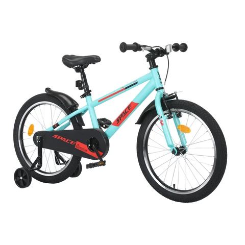  Formula Kid SPACE GEON 20" 1-v lasten polkupyörä apypyörillä (Turkoosi, 20")
