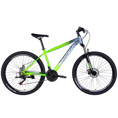 Formula SPACE MARS 27.5" 21-v maastopyörä lime-hopea (27.5")