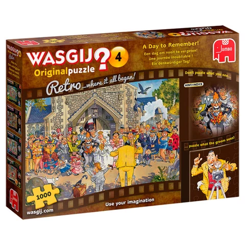 Jumbo Puzzle 1000 returns Wasgij 4 a day to remember