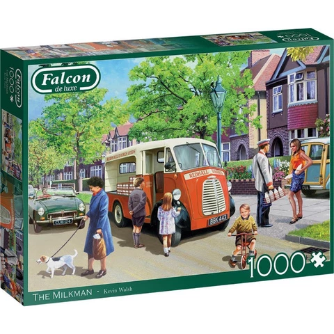 Falcon Puzzle 1000 returns milk truck