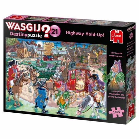 Jumbo Puzzle 1000 returns Wasgij 21 highway hold up!