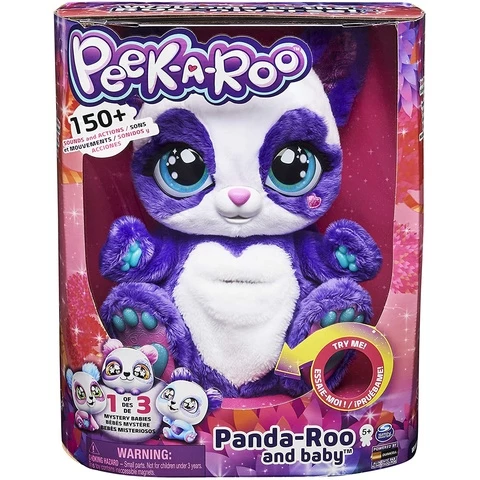 Peek-a-Roo interactive plush panda