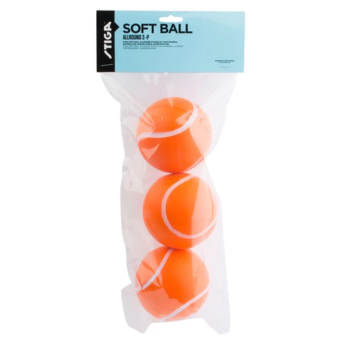 Soft ball 3 pcs orange Stiga