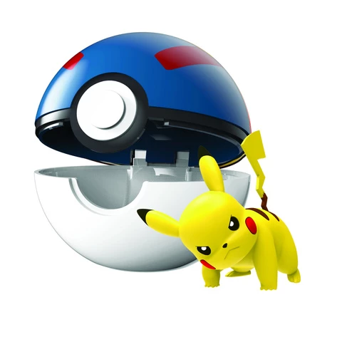 Pokemon Clip ‘N’ Go Pikachu+Great Ball