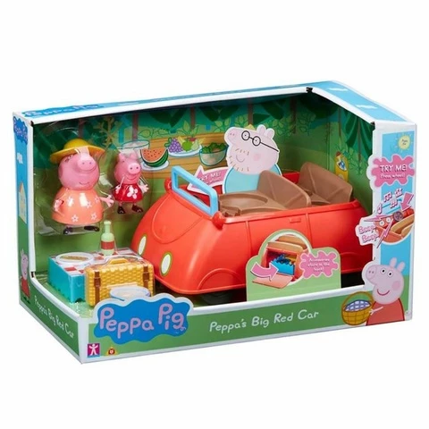 Pipsa Possu car with sound &amp; 2 characters