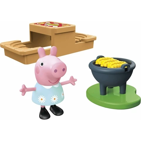 Pipsa Possu leikkisetti Picnic Peppan kanssa