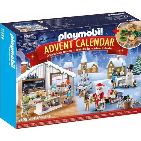 PLAYMOBIL joulukalenteri joululeivonta