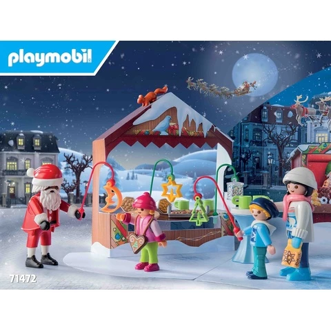 Playmobil lelujoulukalenteri Matka joulumarkkinoille