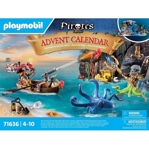 Playmobil lelujoulukalenteri Merirosvot