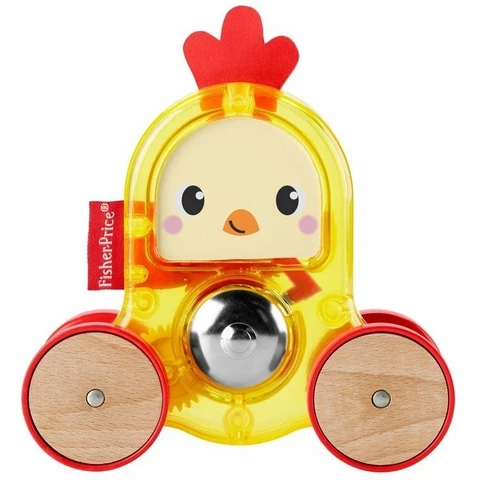 Fisher -Price cock toy on wheels