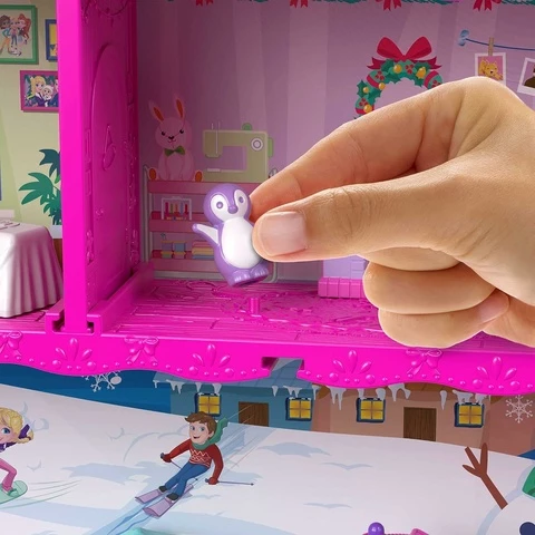 Polly Pocket joulukalenteri Talo