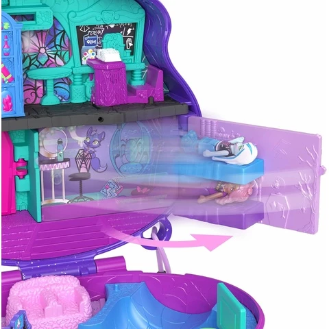 Polly Pocket Monster High leikkisetti sis. 3 pikku nukkea