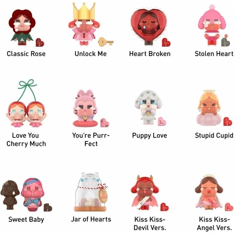 POP MART Crybaby Crying for Love blind box yllätyshahmo