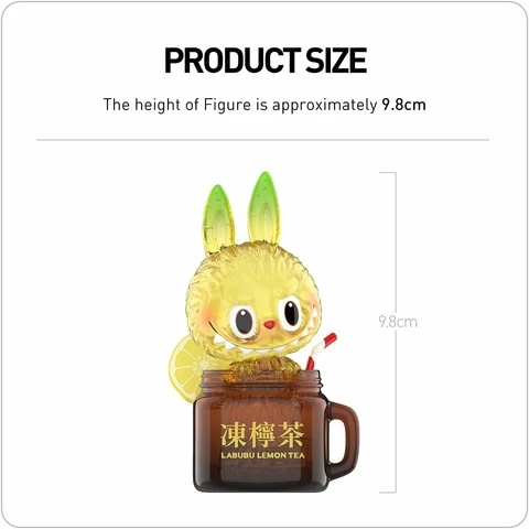 POP MART LABUBU Lemon Tea hahmo
