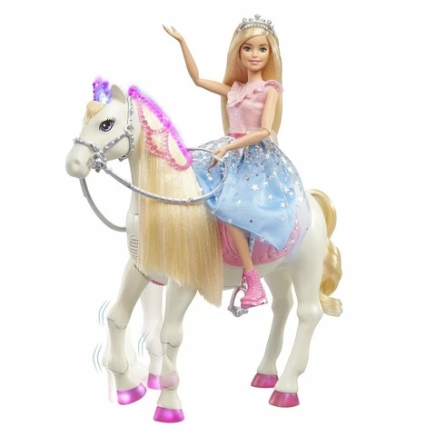 Barbie princess doll and horse