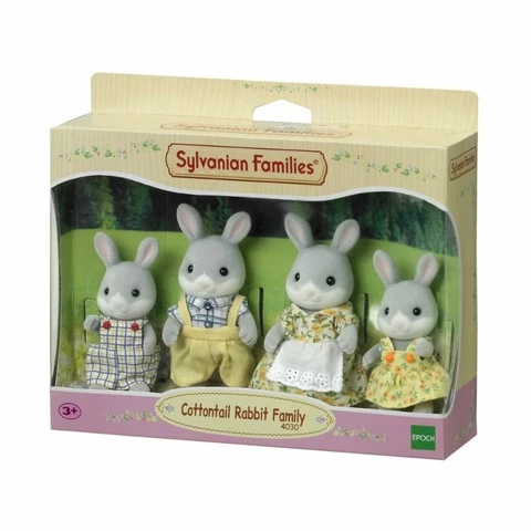 Sylvanian Families pumpulihäntäkani perhe