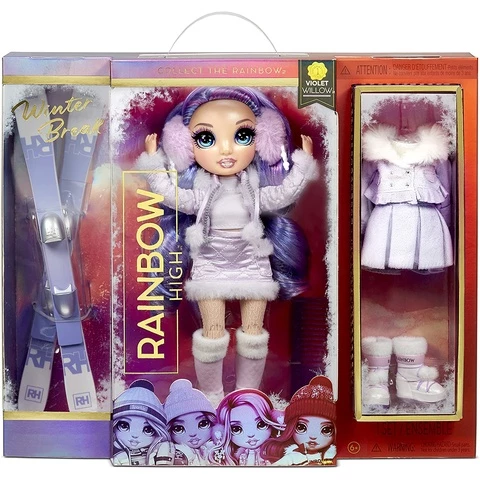 Rainbow High Winter Break fashion doll, Violet Willow