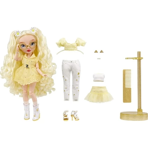 Rainbow High Dellah Fields  Butterflower Yellow fashion doll