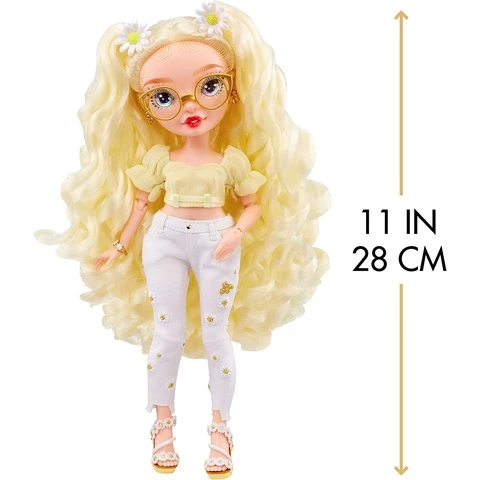 Rainbow High Dellah Fields  Butterflower Yellow fashion doll