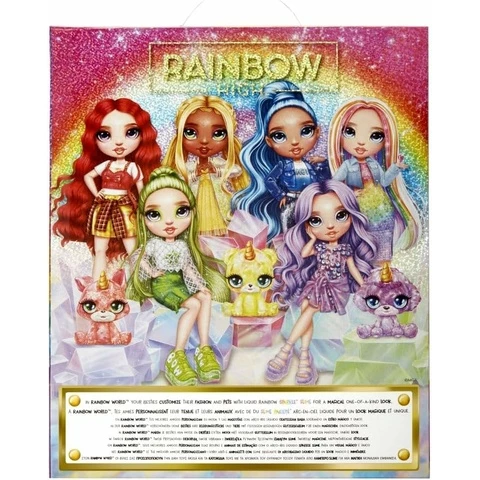 Rainbow High muotinukke Jade Hunter ja lemmiki