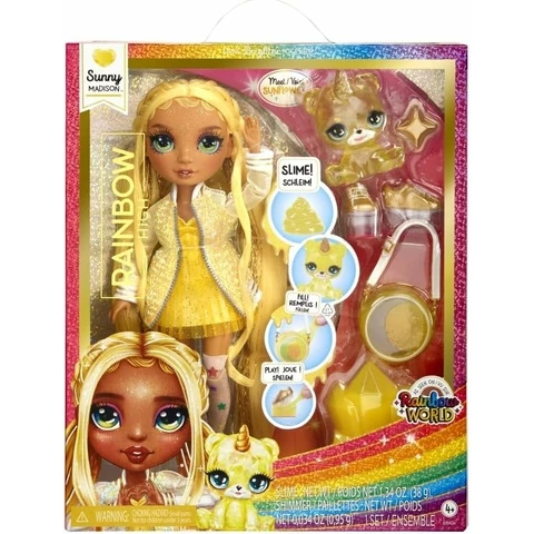 Rainbow High muotinukke Sunny Madison ja lemmiki