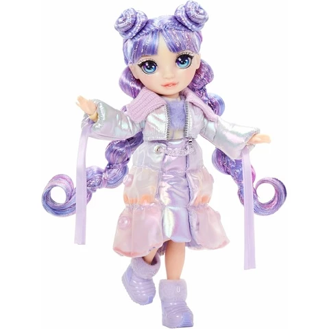 Rainbow High Winter Wonderland Lila muotinukke
