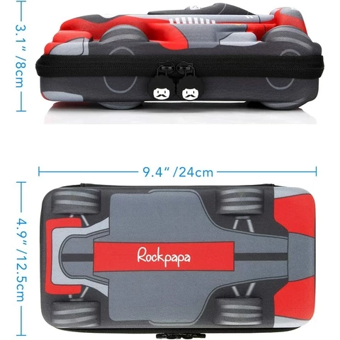 Racing Car School Pencil Case with zip