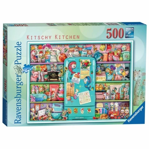  The Ravensburger Puzzle 500 returns to the kitschy kitchen