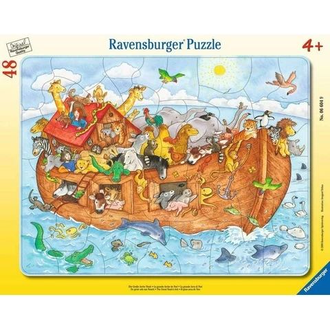 Ravensburger Nooan Arkki 48 palaa kehys Palapeli