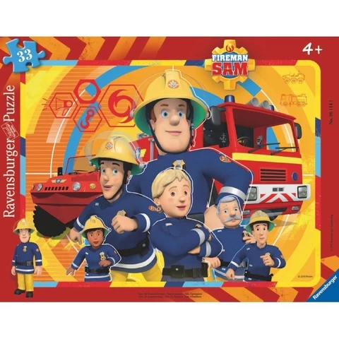 Ravensburger Fireman Sami 33 burning frame Puzzle