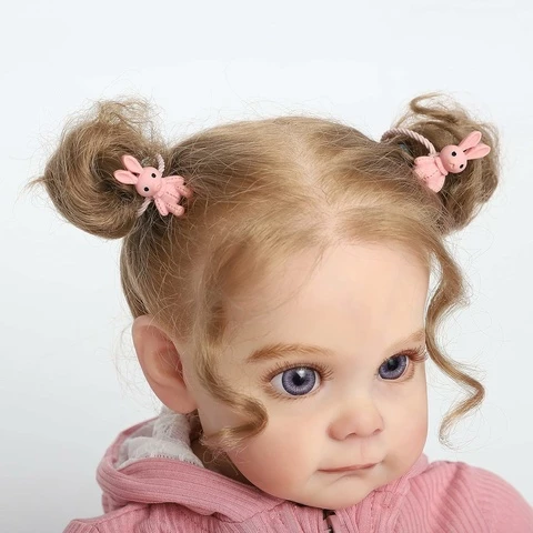 Reborn nukke Minka pinkki puku